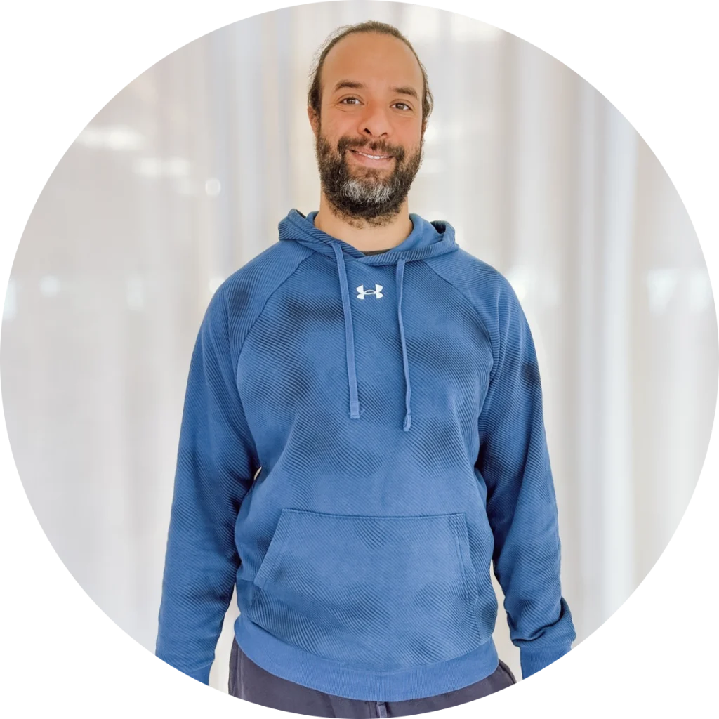 Meet Ghaith Khammassi | yoga and HIIT at YogaBalance Luxembourg photo of Laura de la Torre
